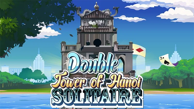 Image Double Tower of Hanoi Solitaire